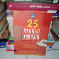 Image of 25 Naskah terbaik lomba mengulas karya sastra 2005
